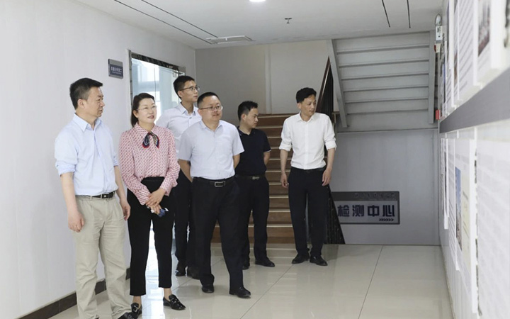 Xu Hui, Chairman of Yuanchen Technology and his party went to Guoshun Group for communication